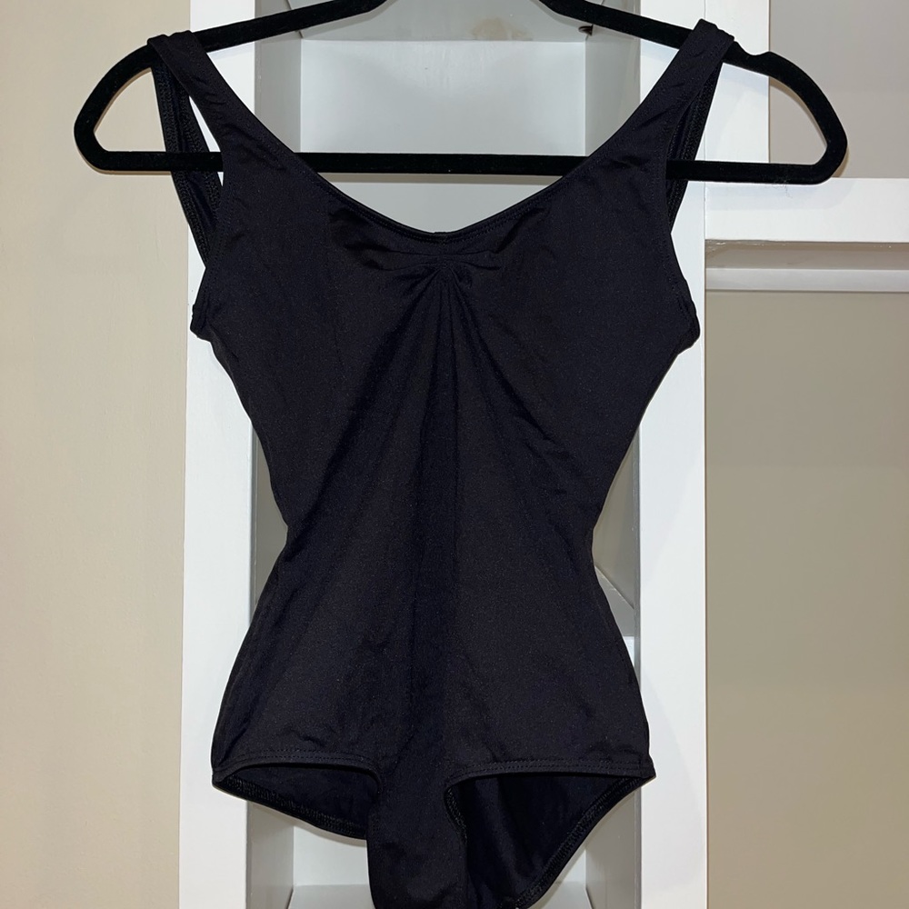 Motion wear open back leotard
